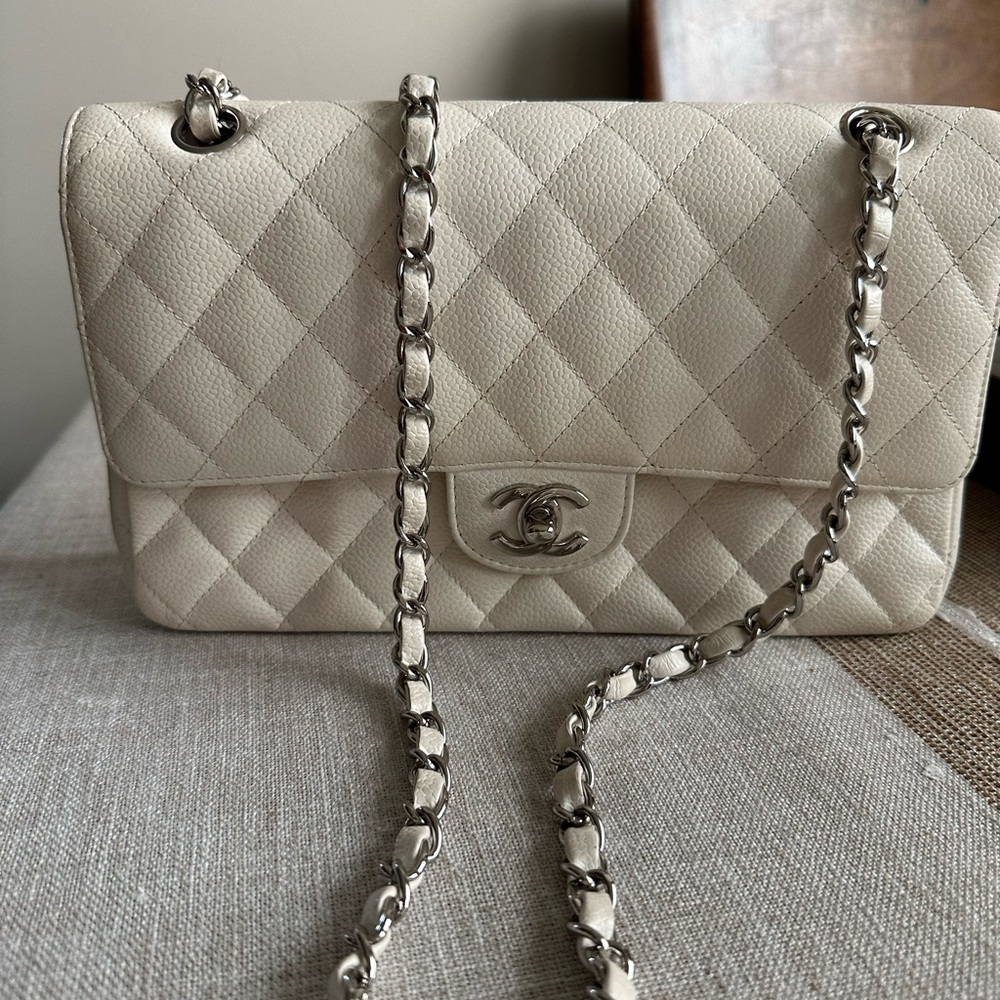 Chanel Caviar Medium Classic Double Certified Authentic - Picture 2 of 10